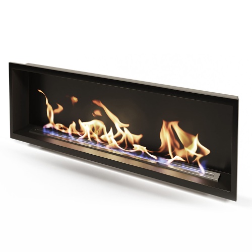 Биокамин "Русский огонь" Гефест 1460 встраиваемый с защитным и декоративным стеклом