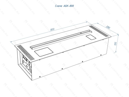 Автоматический биокамин Lux Fire Smart Flame 800 RC Автоматический биокамин Lux Fire Smart Flame 800 RC по цене 287 540 руб.