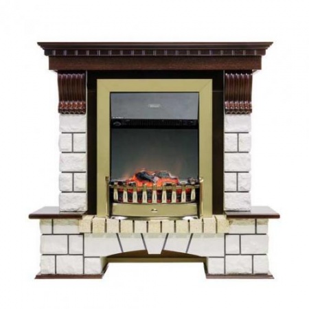 Pierre Luxe белый (темный дуб)+Lydon Brass Pierre Luxe белый (темный дуб)+Lydon Brass