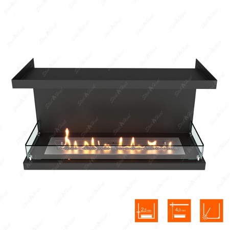 Биокамин фронтальный SteelHeat Leader 900 стекло Биокамин фронтальный SteelHeat Leader 900 стекло по цене 37 049 руб.