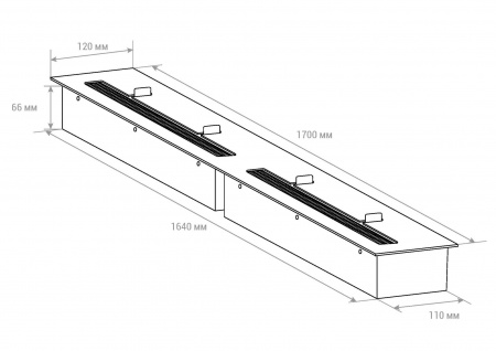 Топливный блок LUX FIRE 1700 М Топливный блок LUX FIRE 1700 М по цене 102 000 руб.