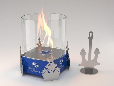 Биокамин настольный Lux Fire "ВОЕННО-МОРСКОЙ ФЛОТ" по цене 12 750 руб.