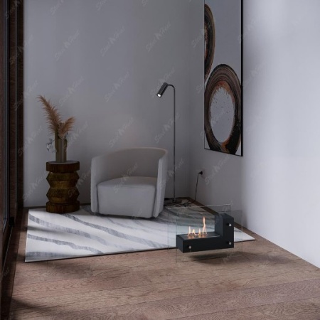 Биокамин напольный SteelHeat TETRISE 500 белый по цене 16 200 руб.