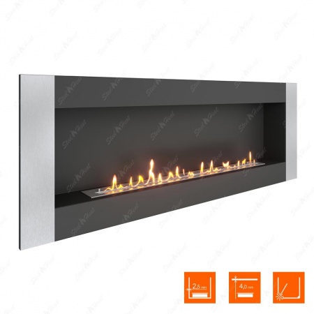 Биокамин SteelHeat GRAND-V 1800 по цене 58 600 руб.