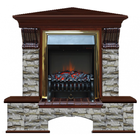 Бостон К Алтай угловой (красное дерево)+Fobos Brass Бостон К Алтай угловой (красное дерево)+Fobos Brass